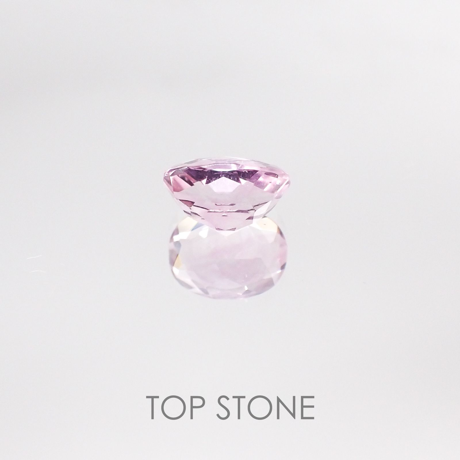 ピンクフローライト ブラジル産 ルース 1.53ct[20084750]8×6.2mm前後