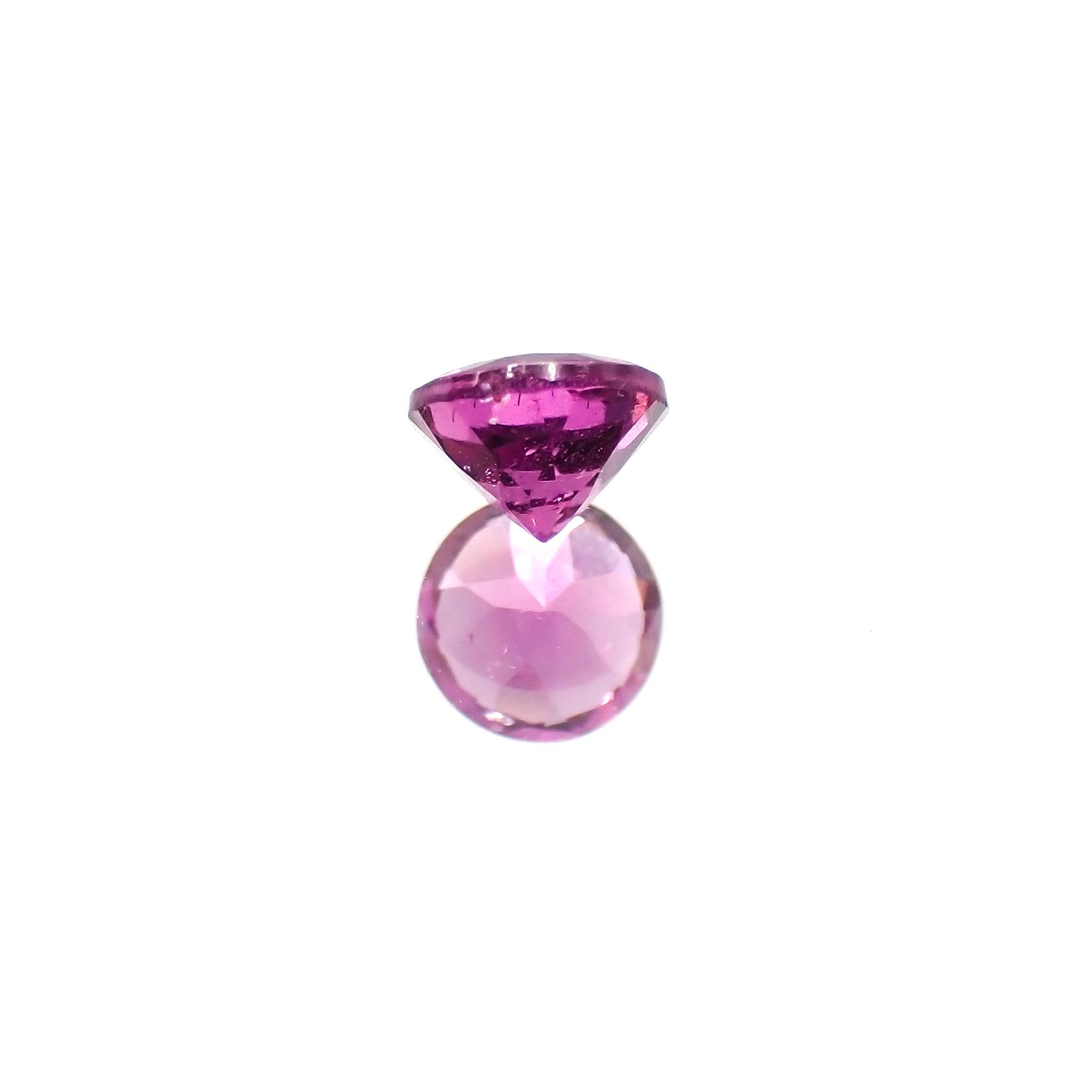 カラーシフトマラヤガーネット(宝石名ガーネット)タンザニア産 0.32ct 識別済[231124125]3.9x3.9mm前後