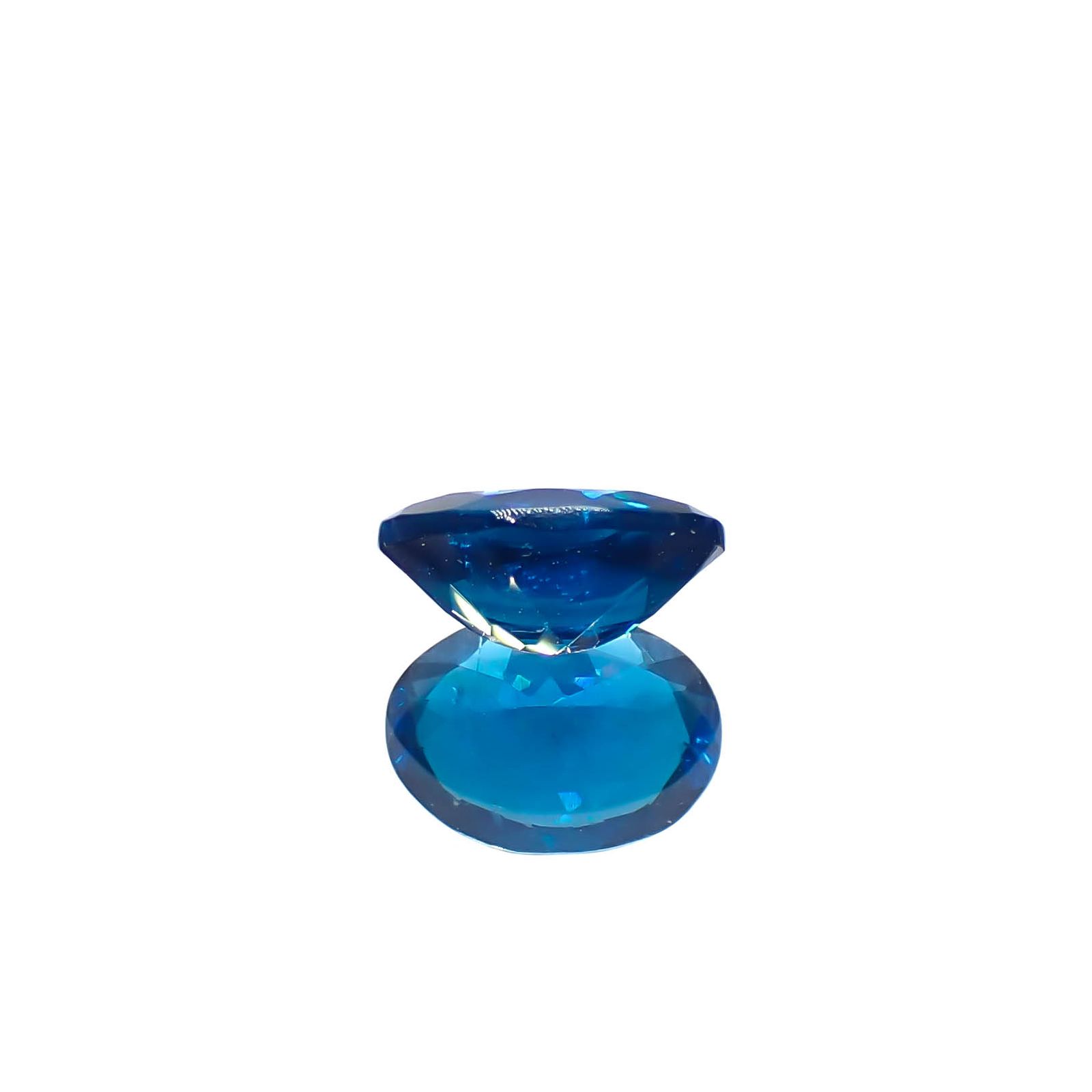 ディープブルーアパタイト マダガスカル産 0.69ct[240628157]6.7x4.8mm前後