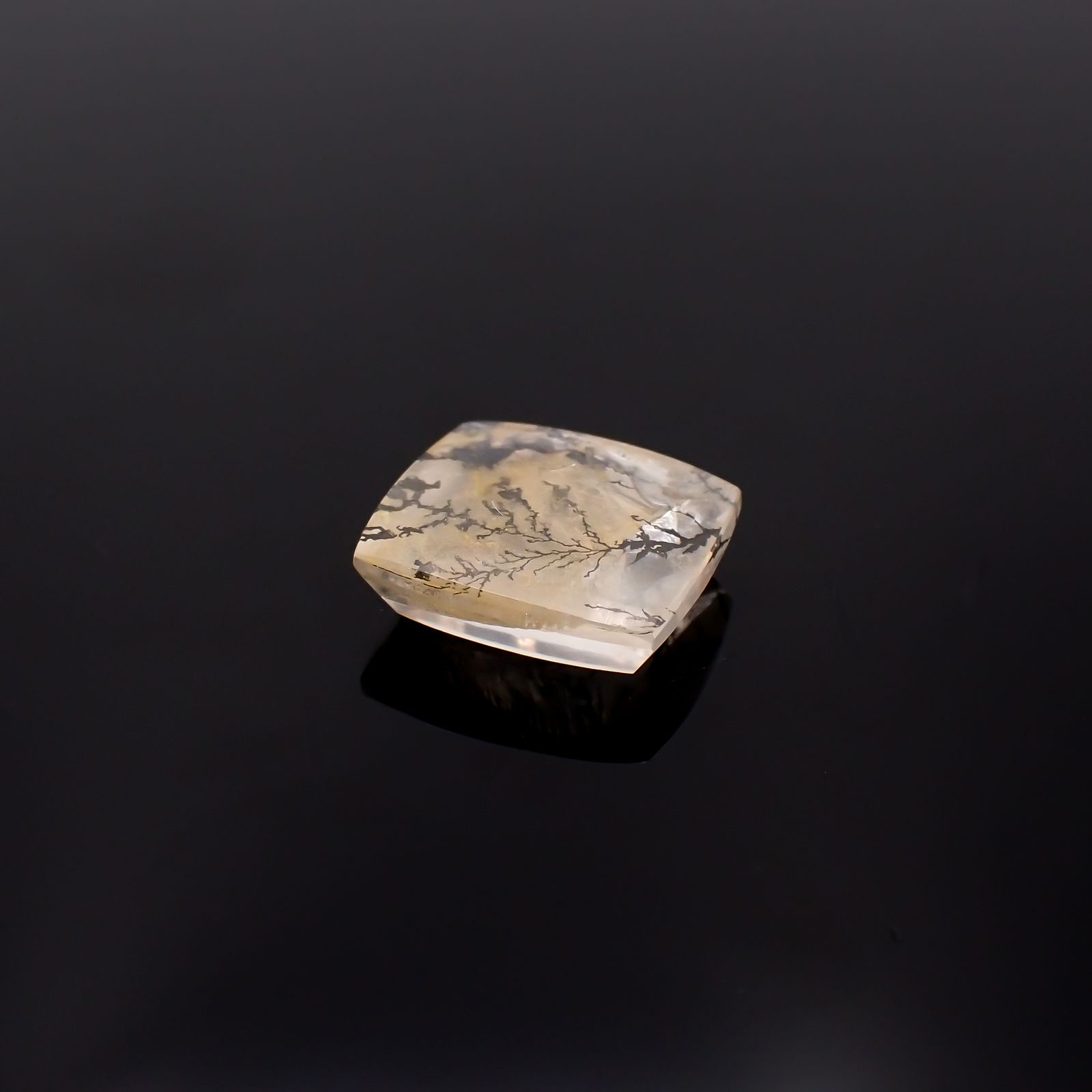 デンドリチッククォーツ ブラジル産 5.29ct[231224902]12.3x10.8mm前後