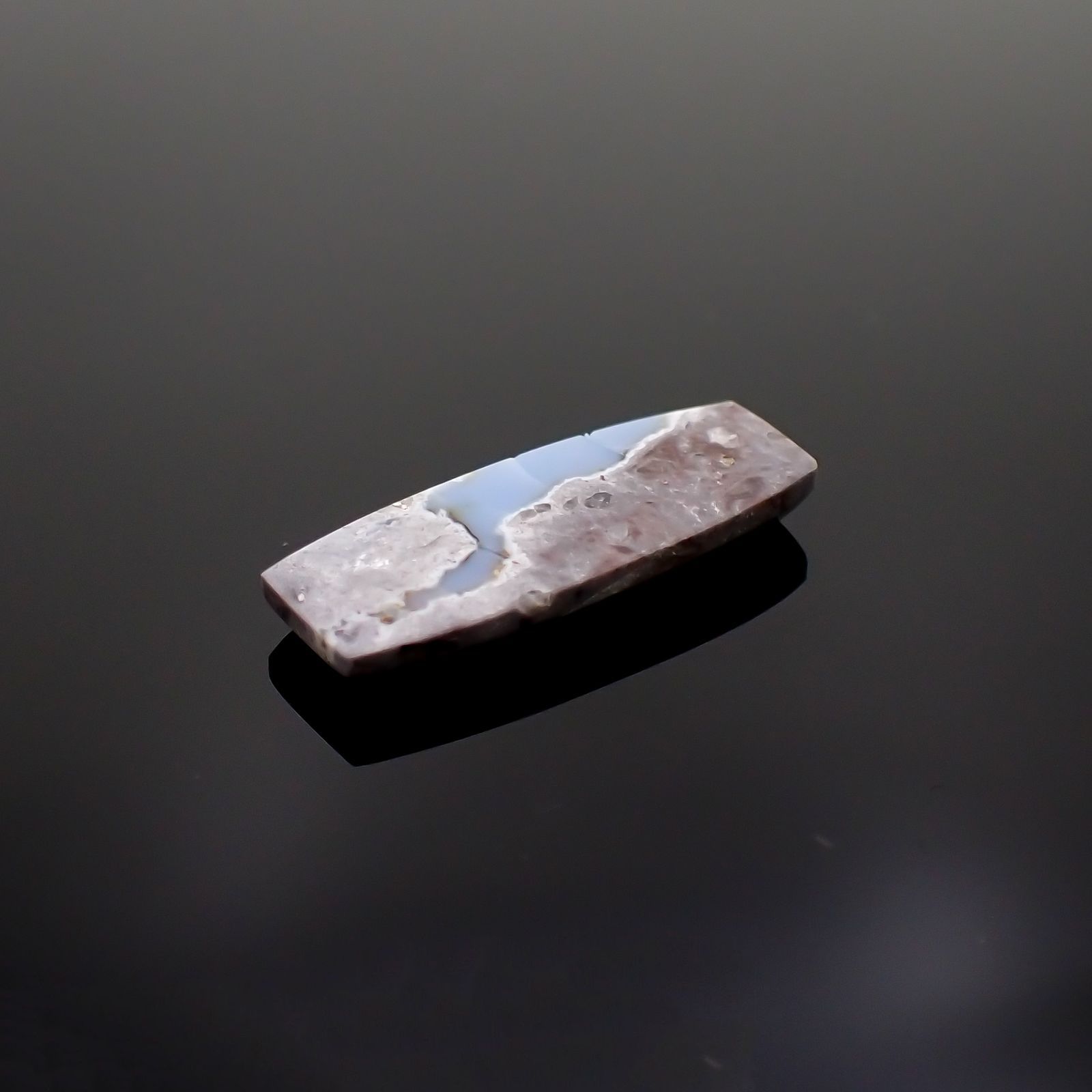 マトリックスブルーオパール アメリカ・オレゴン州産 4.55ct[220917816]21.1x8.1mm前後