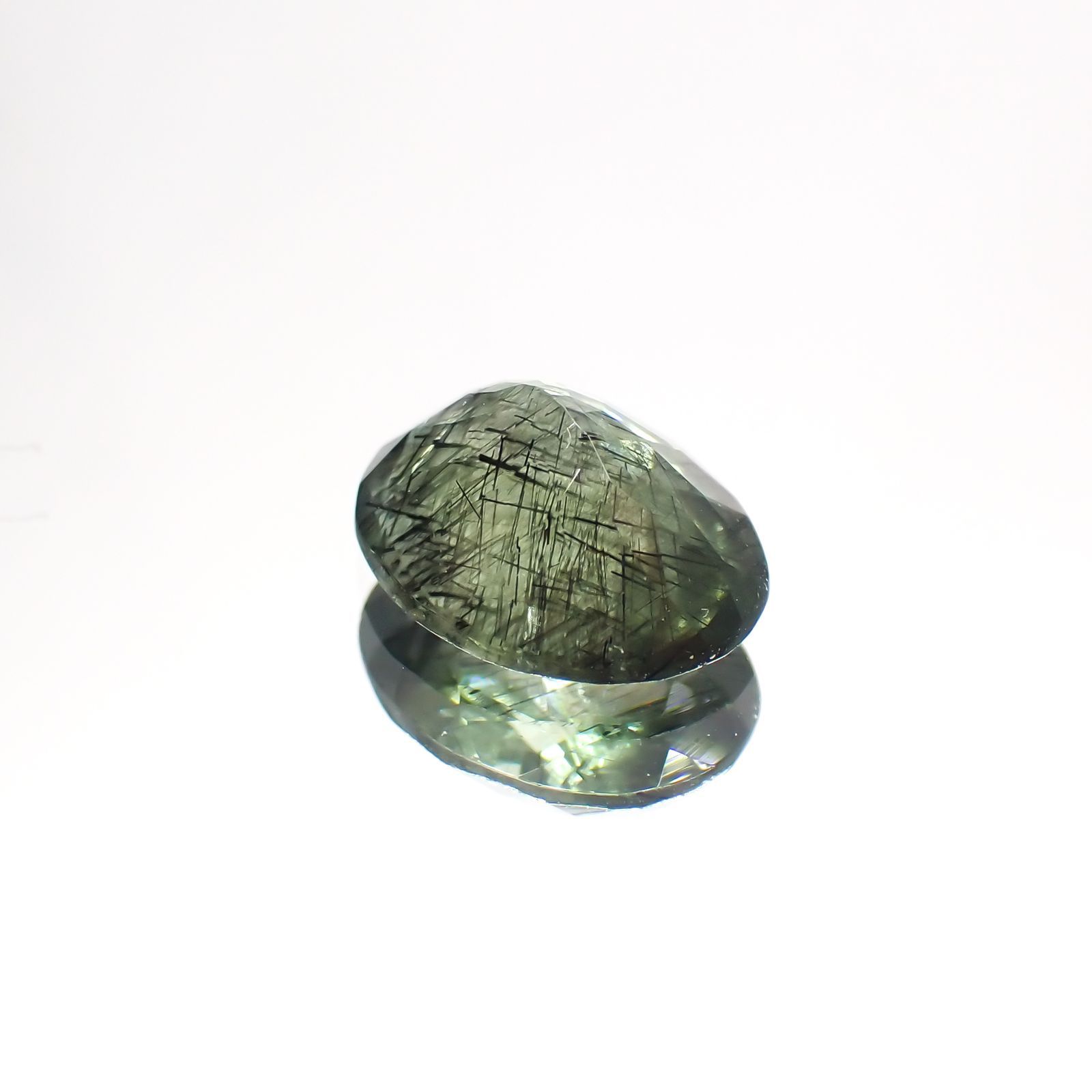 ルドウィジャイトインペリドット パキスタン産 1.72ct[220114223]8.8x7mm前後