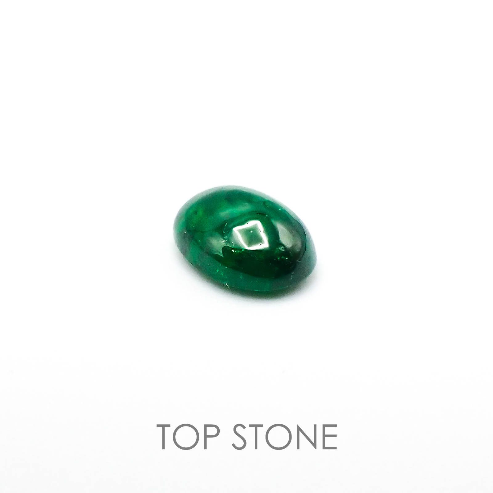 ツァボライト(宝石名グリーン グロッシュラー・ガーネット)タンザニア産 1.06ct 識別済[220717140]7.1x5.2mm前後