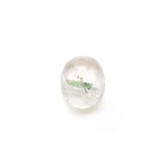 グリーントルマリンインクォーツ ブラジル・ミナスジェライス州産 8.77ct / 14.7x12mm前後 [221018310]