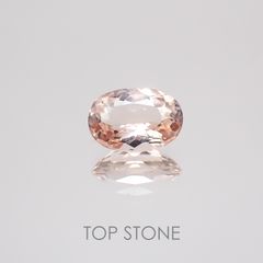 モルガナイト(宝石名モルガナイト) ナイジェリア産 0.65ct 識別済[21039110]7×4.6mm前後
