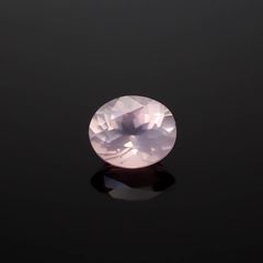 ローズクォーツ(宝石名ローズ・クォーツ)マダガスカル産 0.50ct 識別済[250330026]5.6x4.7mm前後