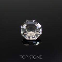◇オクタゴンカット◇レムリアンシードクリスタル(保証シール付き) ブラジル産 0.79ct[221018290]6x5.9mm前後