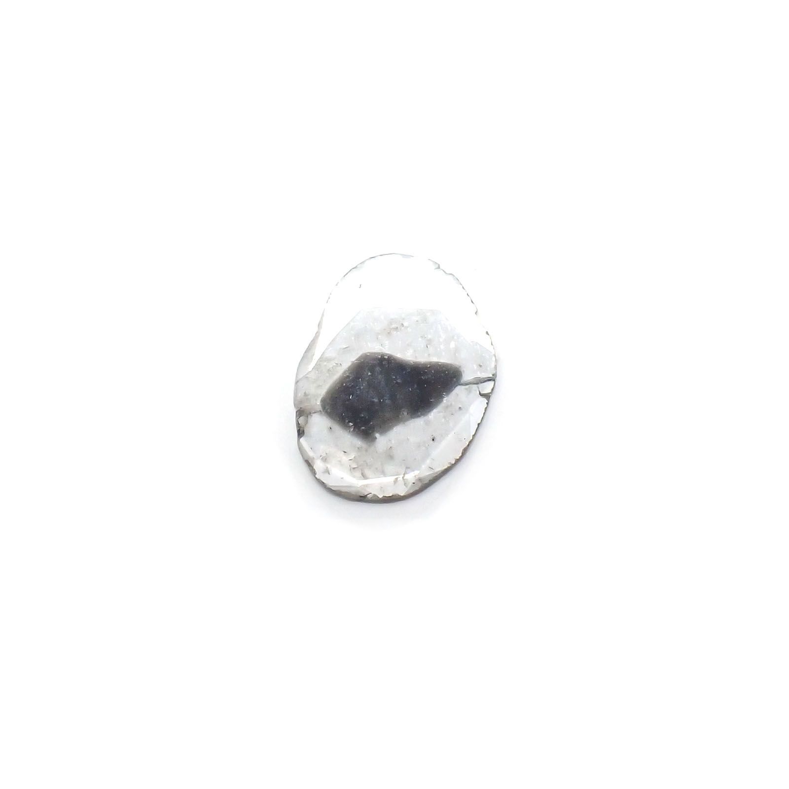 トラピッチェスライスダイヤモンド(宝石名ダイアモンド) 0.25ct 識別済[231024025]8.5x6.6mm前後