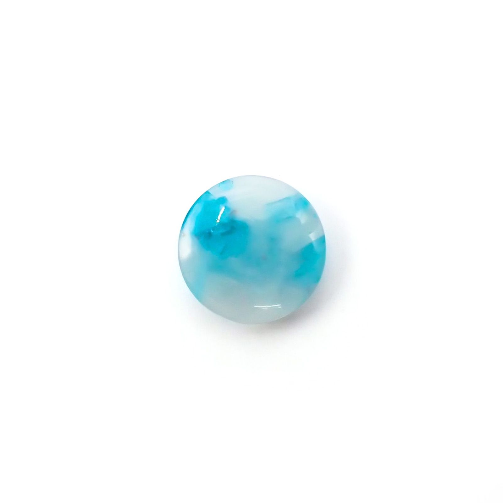 パライバトルマリンインクォーツ ブラジル産 4.11ct / 12.2×12.2mm前後 [260910800]