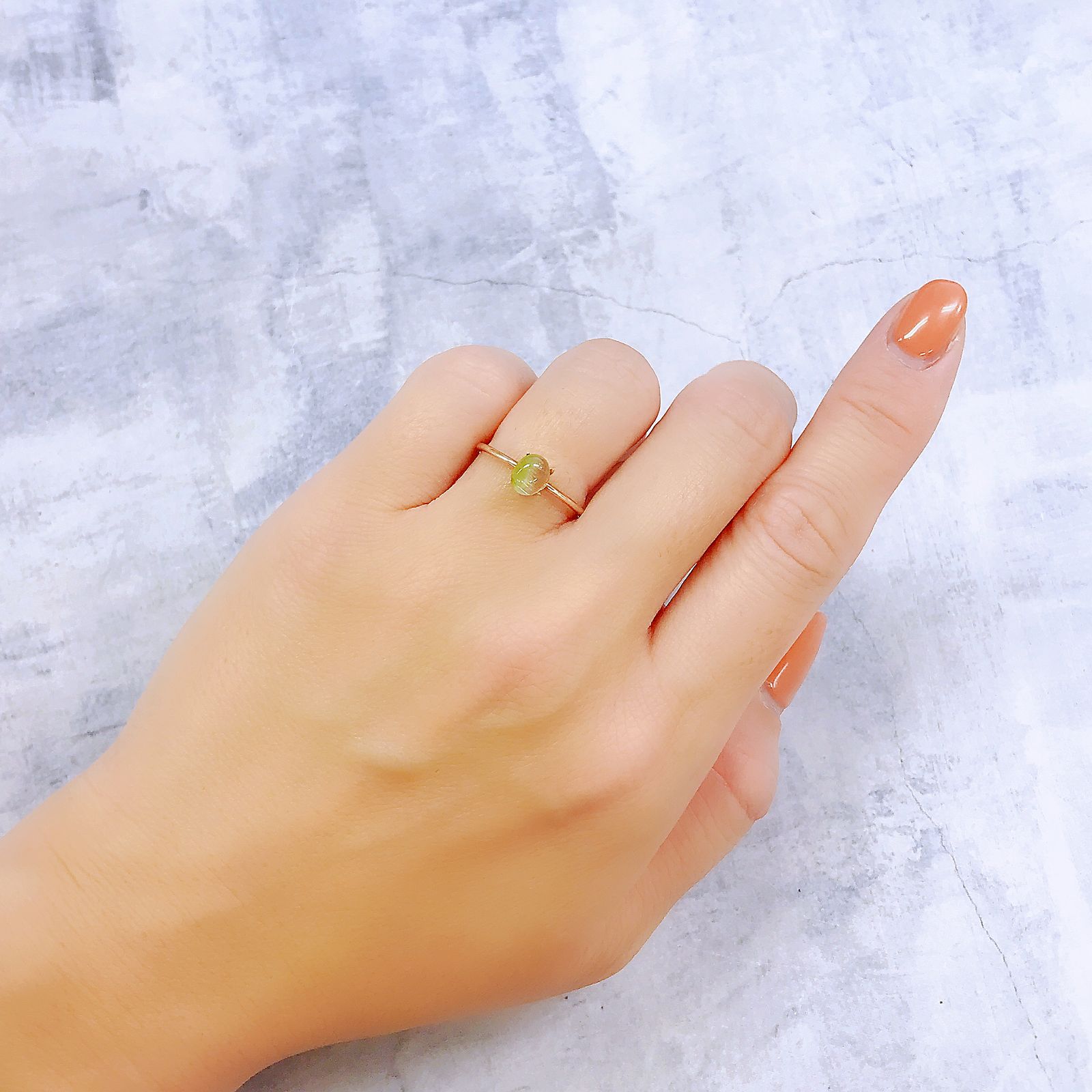 バイカラートルマリンキャッツアイ ブラジル産 0.77ct[221018609]6x4.9mm前後