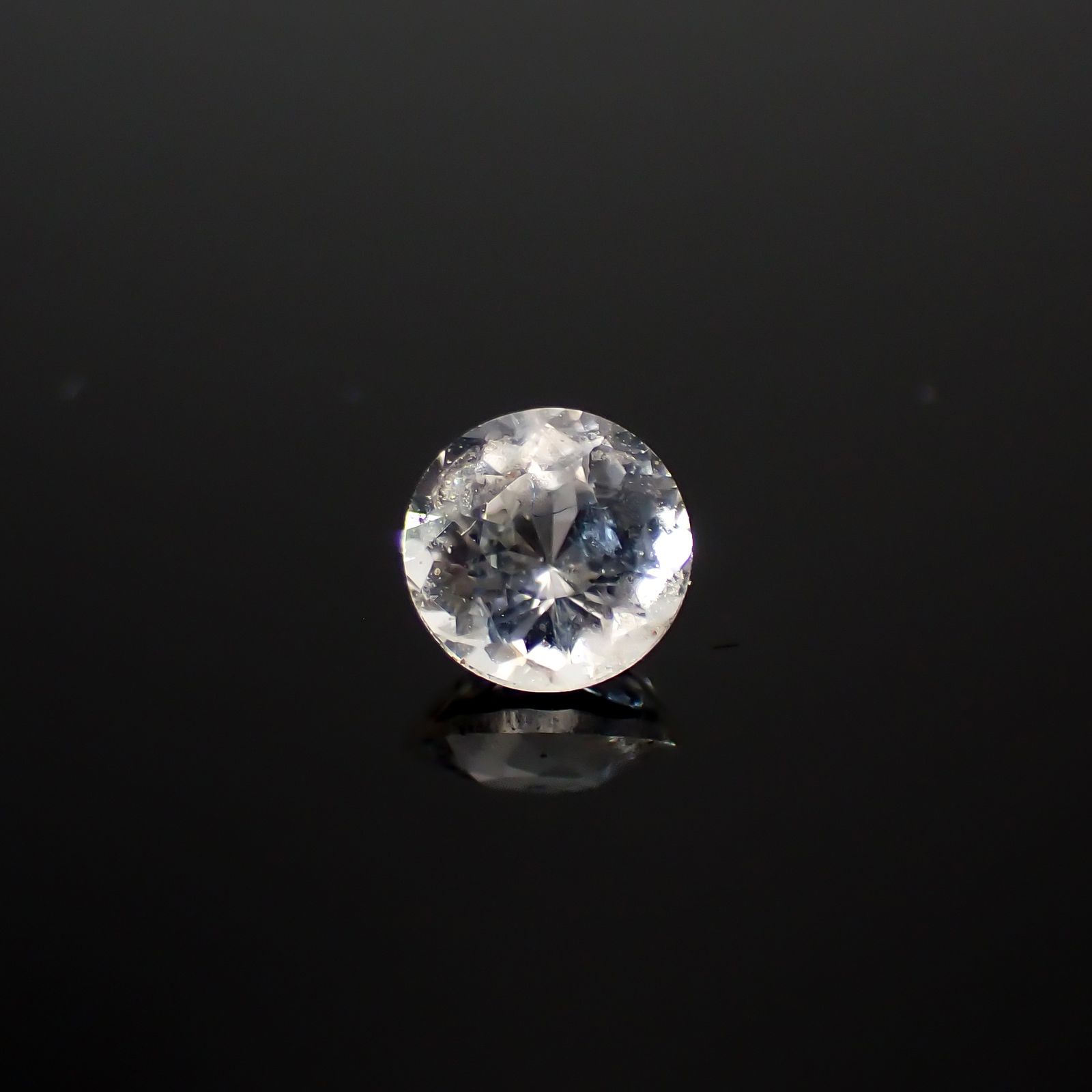 フェナカイト(宝石名フェナカイト)マダガスカル/ブラジル産 0.42ct 識別済[240628182]4.8x4.8mm前後
