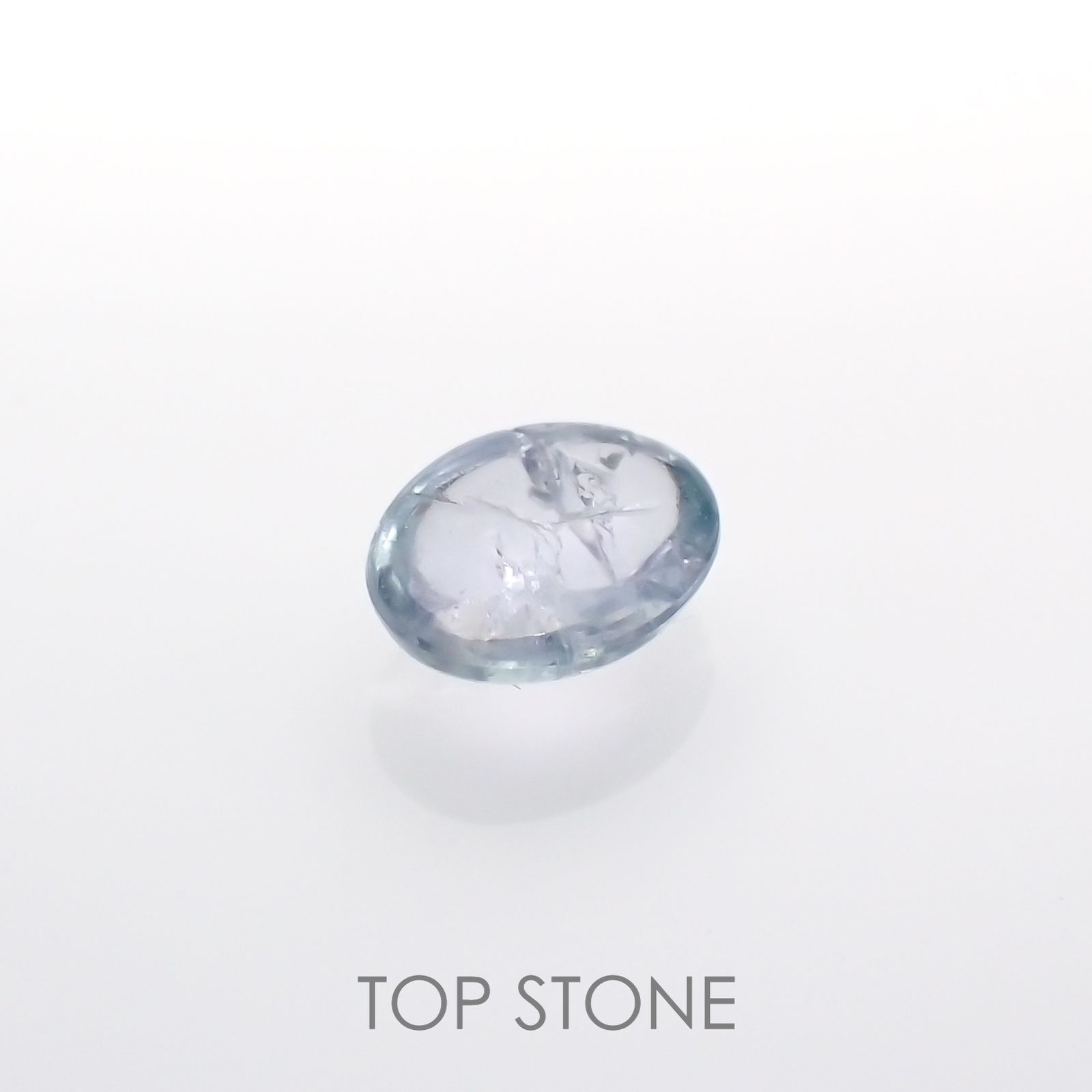 ブルーコーネルピン(宝石名コーネルピン)タンザニア産 0.13ct 識別済[220616298]3.6x2.9mm前後