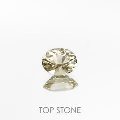 シンハライト(宝石名シンハライト)スリランカ産 0.53ct 識別済[221219708]5.7x4.6mm前後