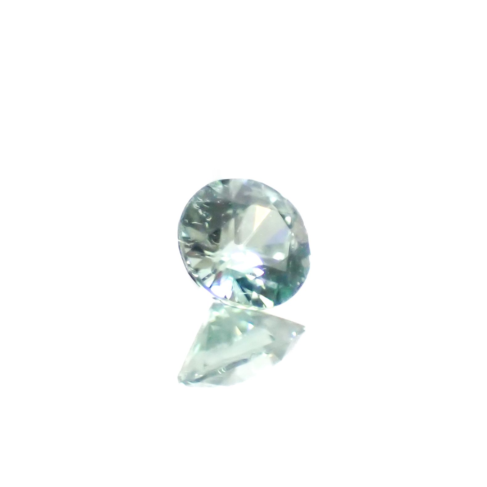リバースカラーチェンジジルコン ミャンマー・モゴック産 0.25ct[240929175]3.7x3.6mm前後