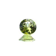 ペリドット(宝石名ペリドット) パキスタン産 識別済 1.10ct / 6.8x6.8mm前後 [211013090]