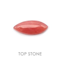 ロードクロサイト(宝石名ロードクロサイト) アルゼンチン産 17.62ct 識別済[20118029]30.4×12.7mm前後