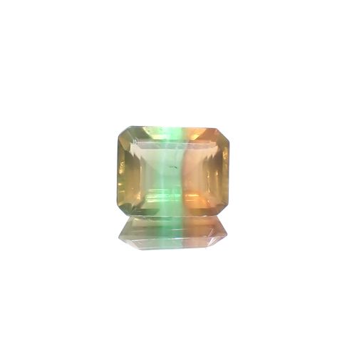 バイカラーフローライト フルオレッセンス ブラジル産 3.62ct[230722981]9.9x8mm前後