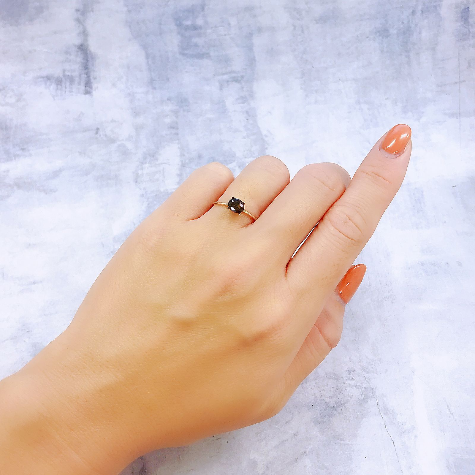 キャシテライト(宝石名キャシテライト)ボリビア産 1.425ct ソ付(彩珠)[221018672]6x4.8mm前後