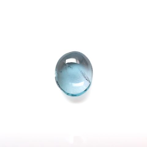 ユークレース(宝石名ブルー・ユークレース)コロンビア産 2.789ct ソ付(彩珠)[221018841]9.5x8.1mm前後