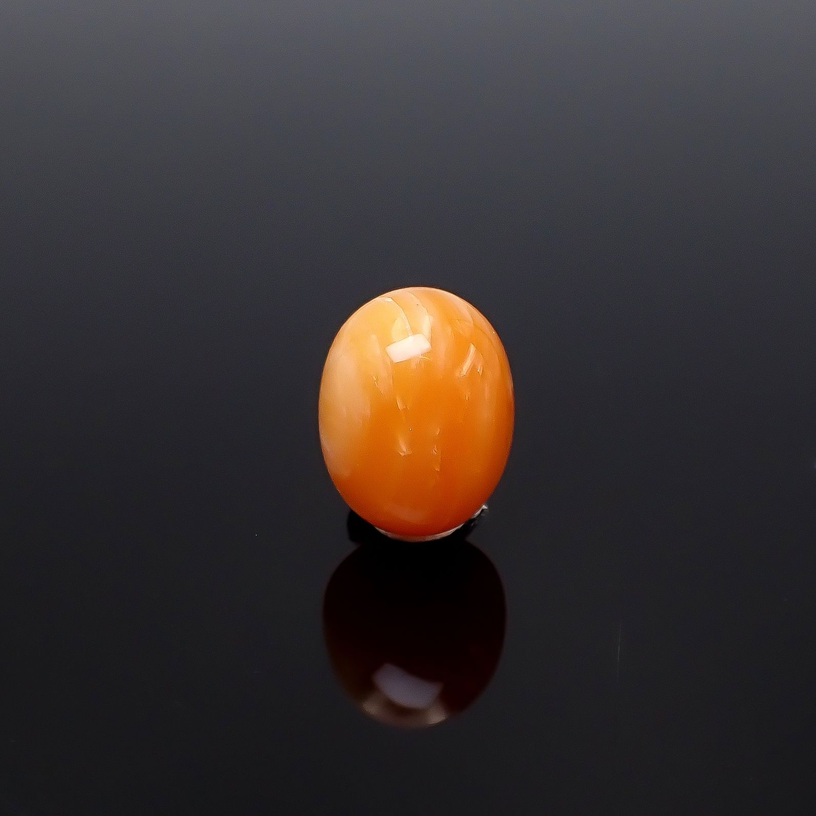 北海道オパール 北海道河東郡鹿追町然別産 7.05ct [250830943]13.6x10.7mm前後
