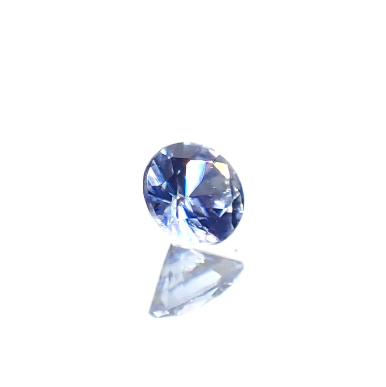 ベニトアイト アメリカ・カリフォルニア州産 0.085ct[240929101]2.7x2.7mm前後