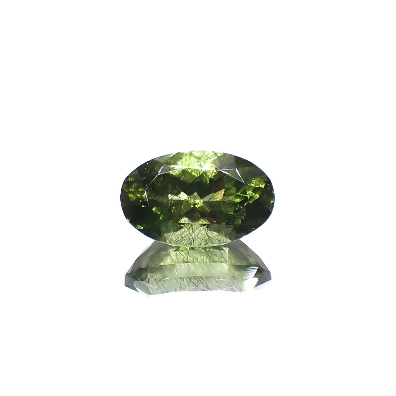 ルドウィジャイトインペリドット パキスタン産 2.82ct[230220734]10.6x6.6mm前後