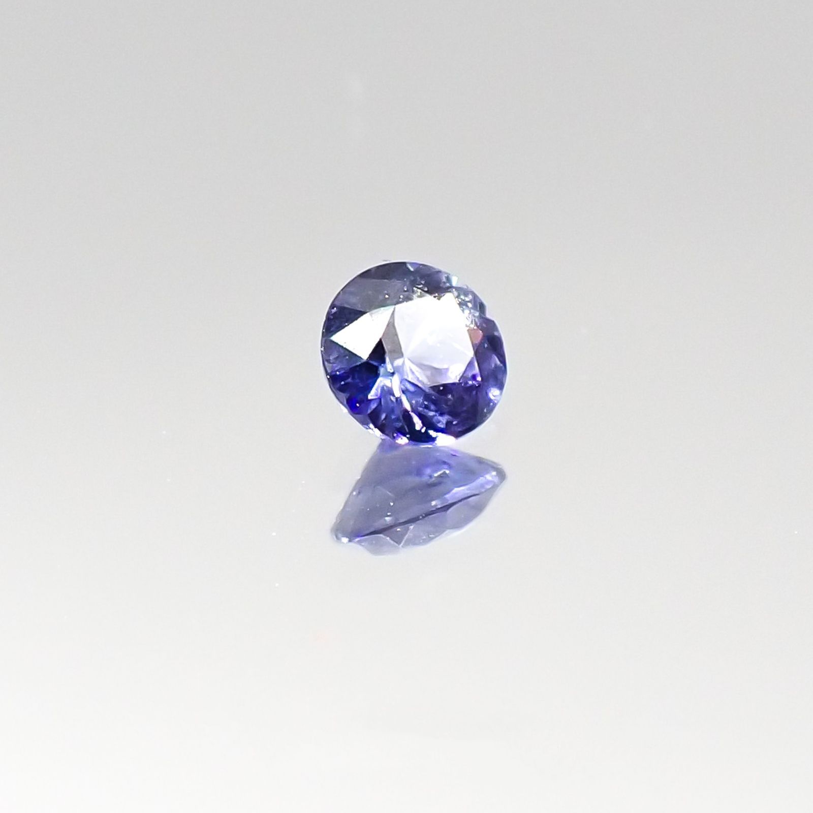 ベニトアイト アメリカ産 ルース 0.158ct[20095839]3.3×3.2mm前後