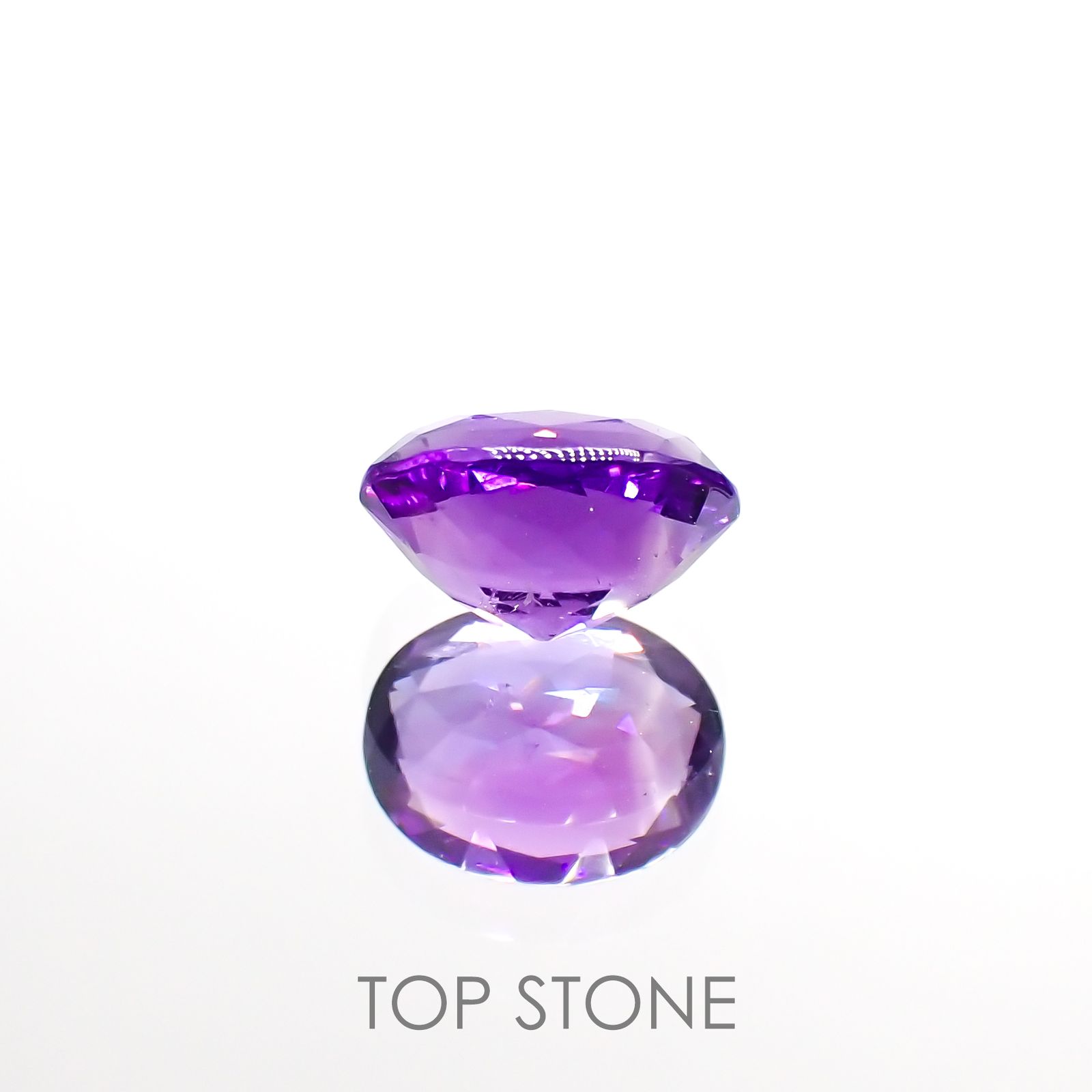 カラーシフトアメジスト(宝石名アメシスト)ブラジル/ウルグアイ産 1.28ct 識別済[220113978]8x6.1mm前後