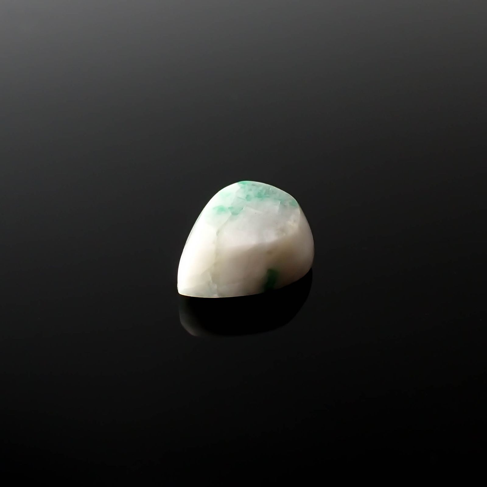 マトリックスエメラルド(エメラルドインクォーツ/フェルドスパー) ブラジル産 2.57ct[240326495]9.8x8mm前後