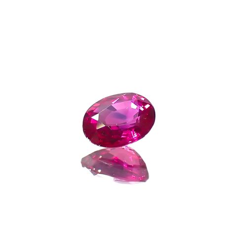 ルビー 非加熱 ビルマ産 0.28ct[240628044]4.2x3.4mm前後