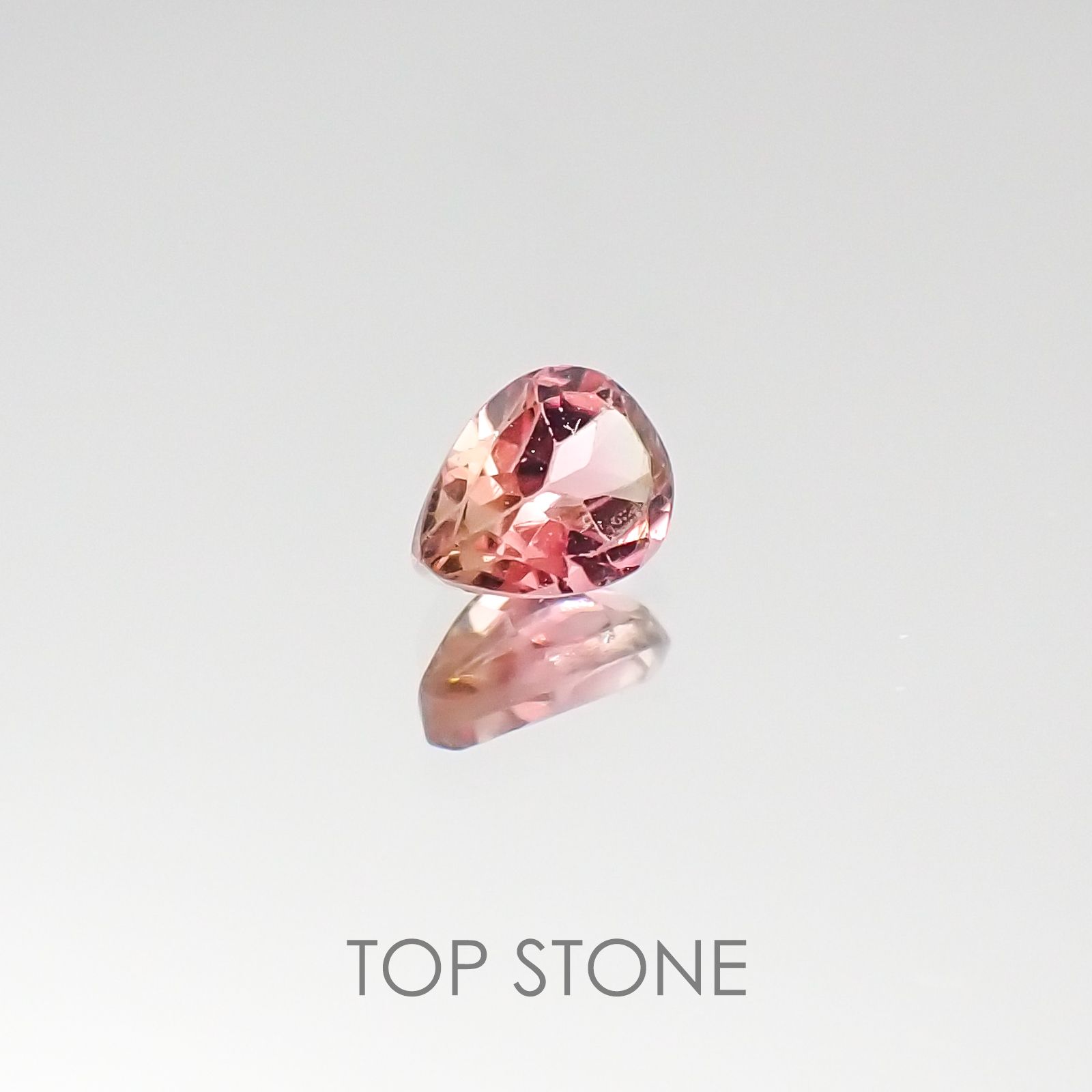 バイカラートルマリン ブラジル産 ルース 0.28ct[20095669]4.8×3.6mm前後