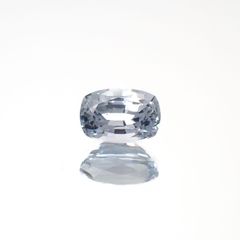 アイスブルーサファイア(宝石名サファイア)スリランカ/マダガスカル産 0.54ct 識別済[220918076]5.4x3.7mm前後