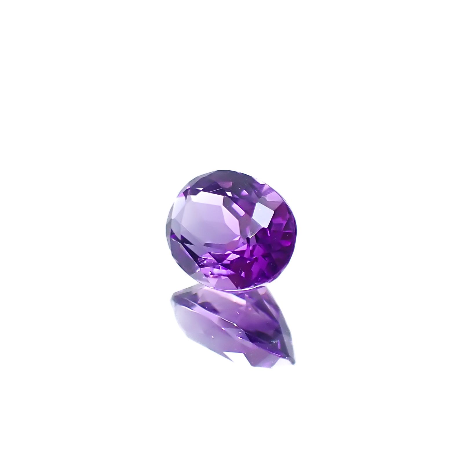 カラーシフトアメジスト ブラジル/ウルグアイ産 1.37ct [250329980]8.2x6.3mm前後