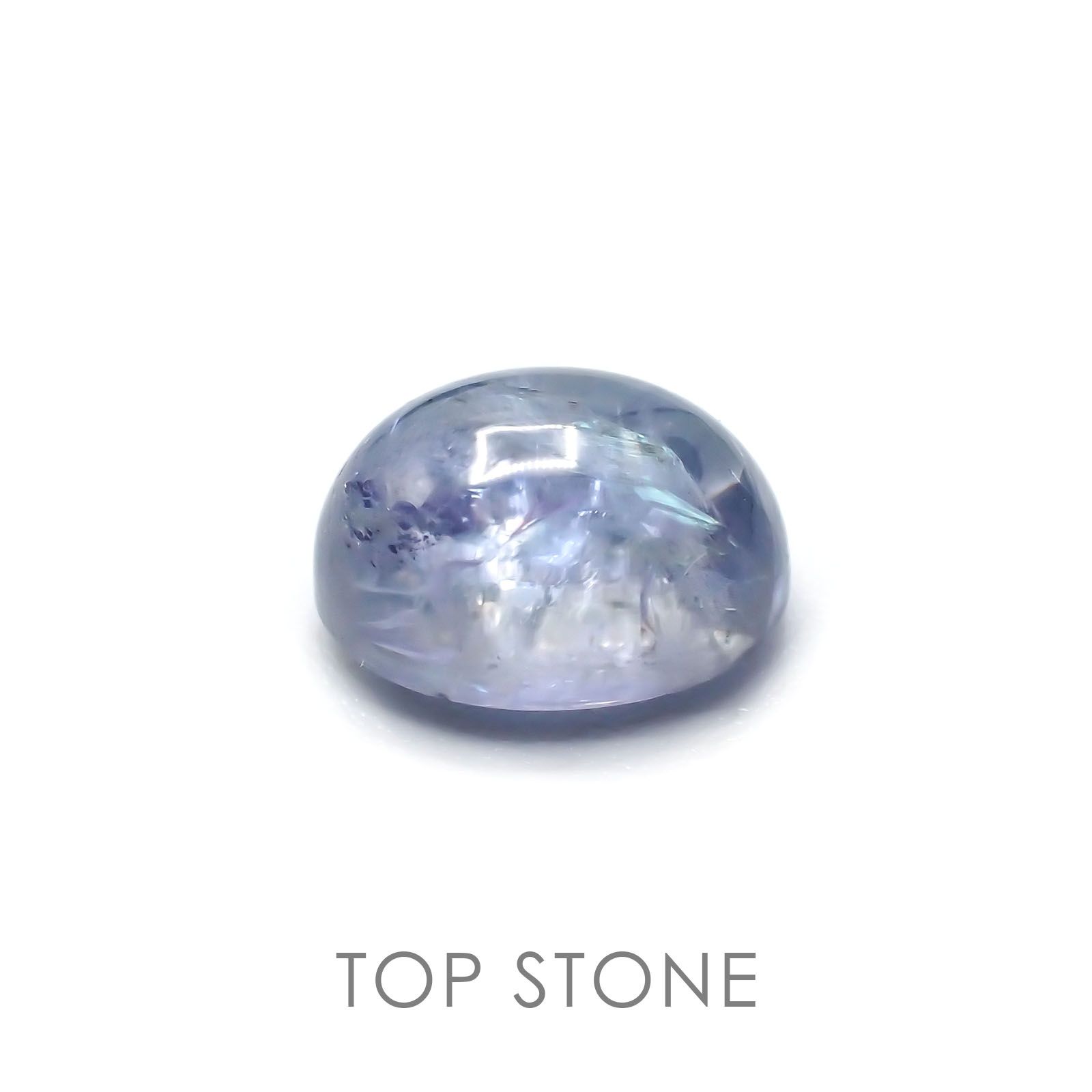 バイカラータンザナイト(ゾイサイト) 非加熱 タンザニア産 ルース 3.16ct[21038533]9.3×7.2mm前後