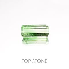 バイカラーツァボライト タンザニア産 ルース 1.52ct[20128482]9.5×4.4mm前後