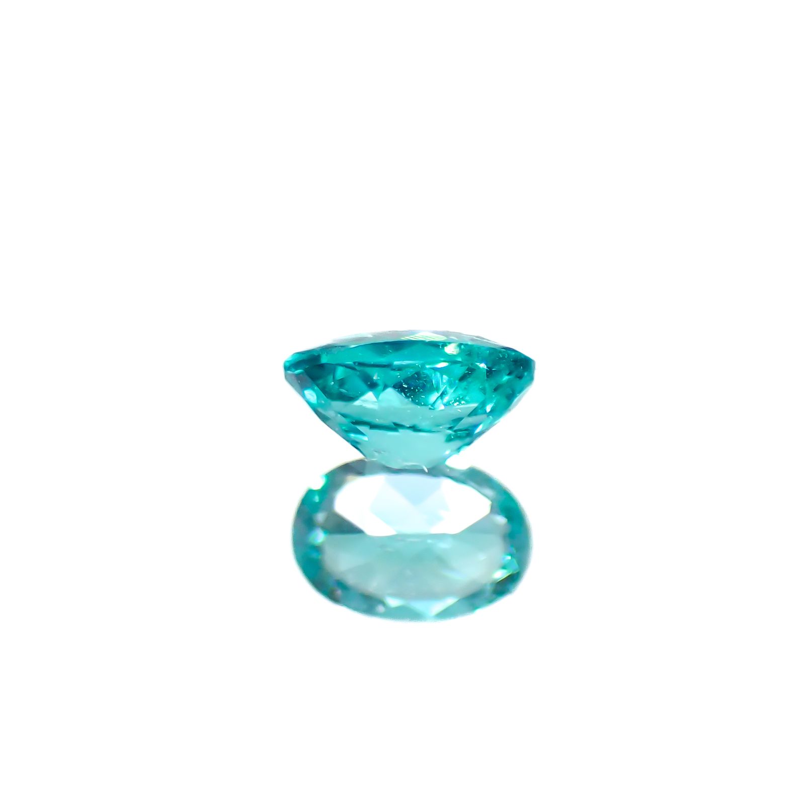 パライバトルマリン ブラジル・ムルング鉱山産 0.10ct[240928751]3.5x2.4mm前後