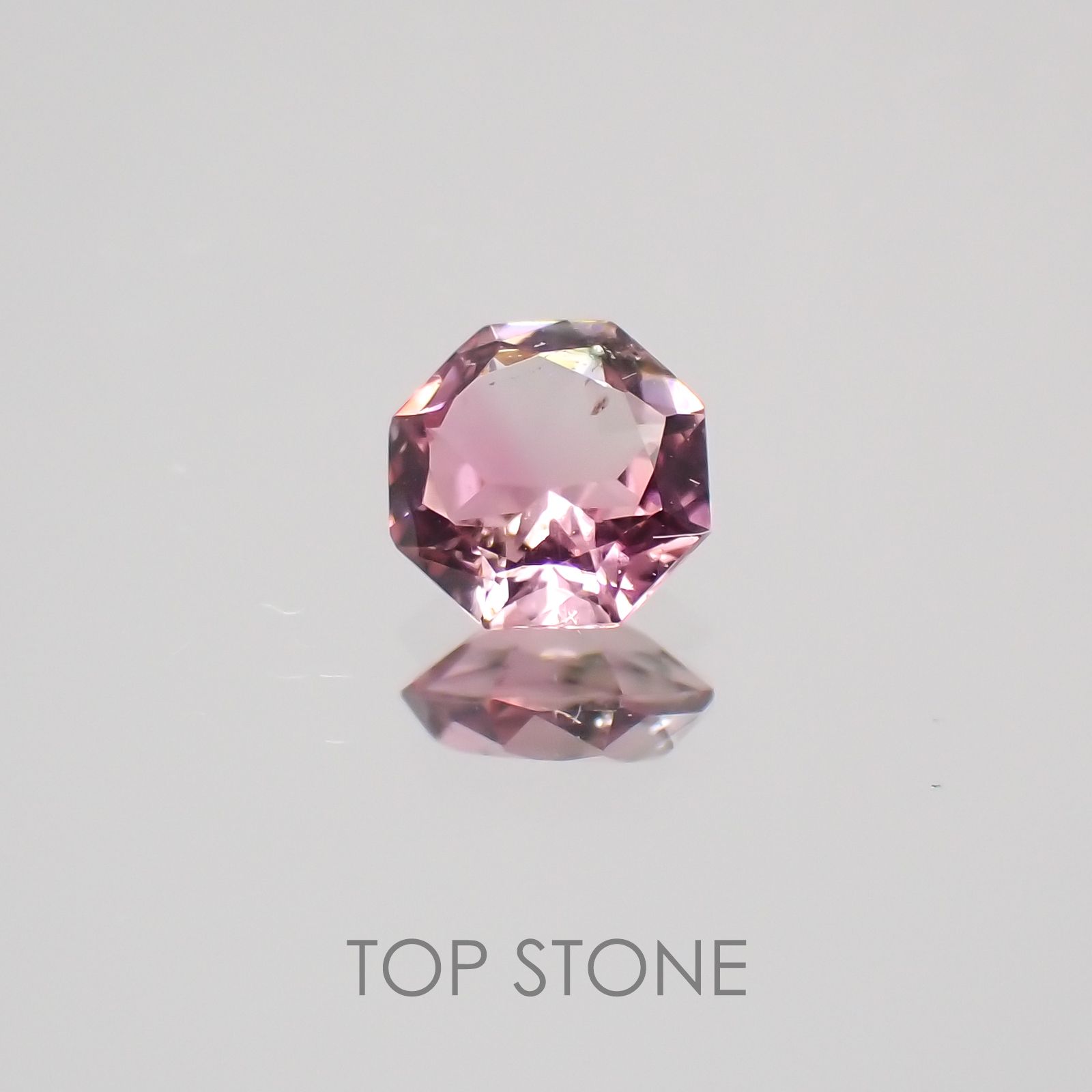 ◇オクタゴンカット◇バイカラートルマリンSA ブラジル・アフリカ産 ルース 0.26ct[21049166]4×4mm前後