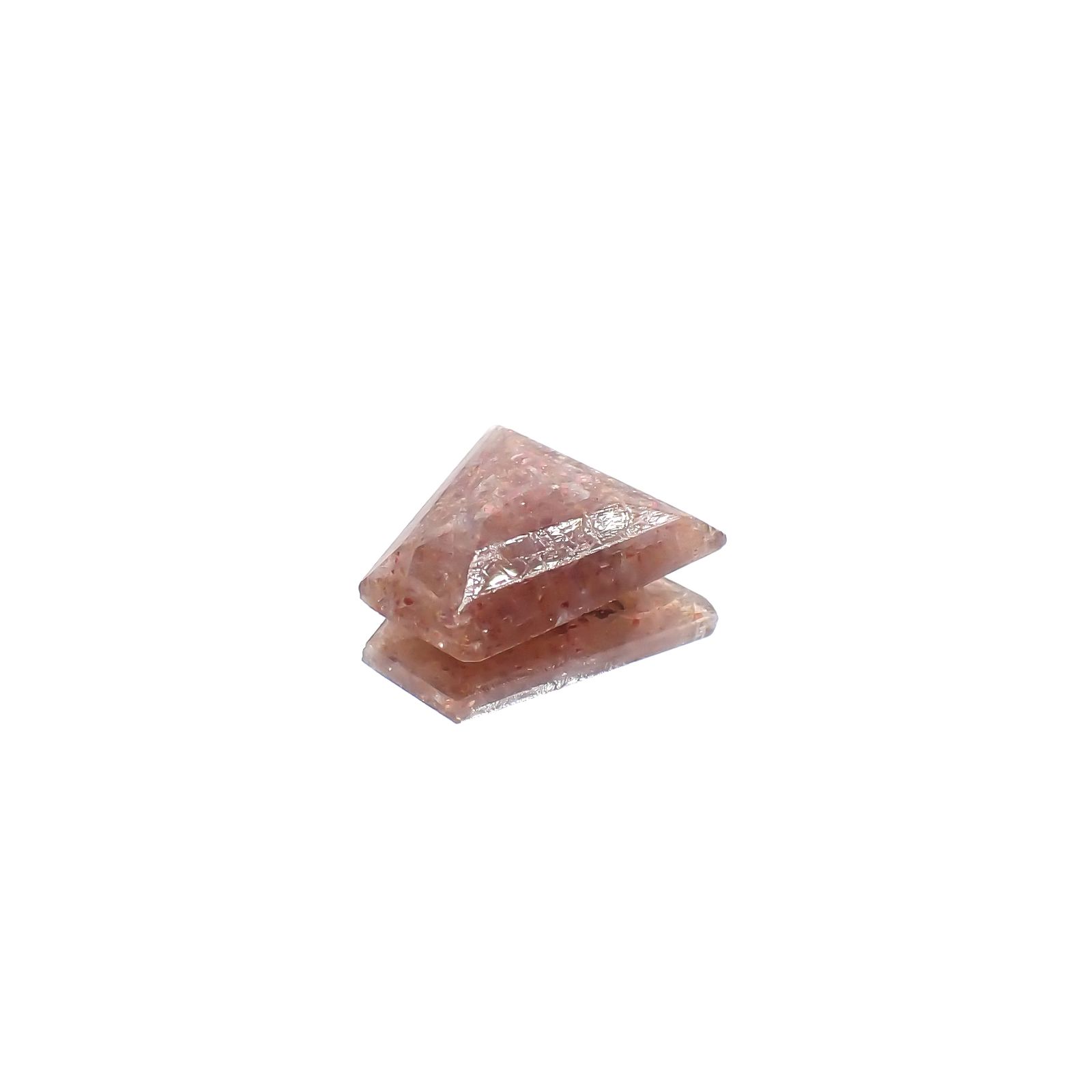 ◇カスタムカット◇ブラッドショットアイオライト インド産 2.63ct[240125391]10.8x10.6mm前後