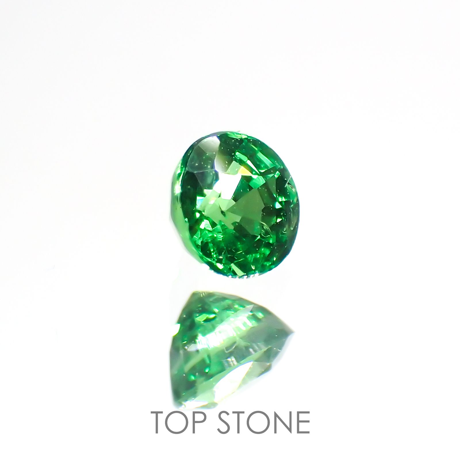 クロムトルマリン タンザニア産 0.22ct[220114166]3.3x3.3mm前後