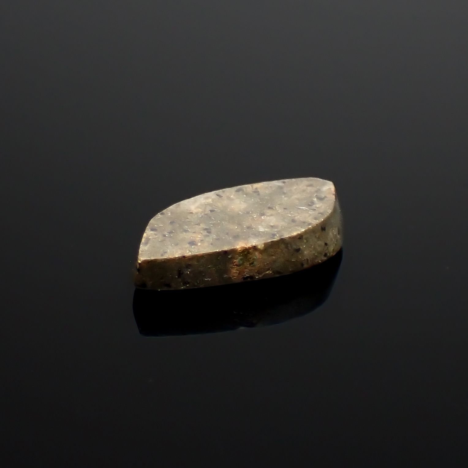 ◇フリーフォーム◇アンモライト トリプレット カナダ産 1.73ct[230823121]12.3x6.6mm前後