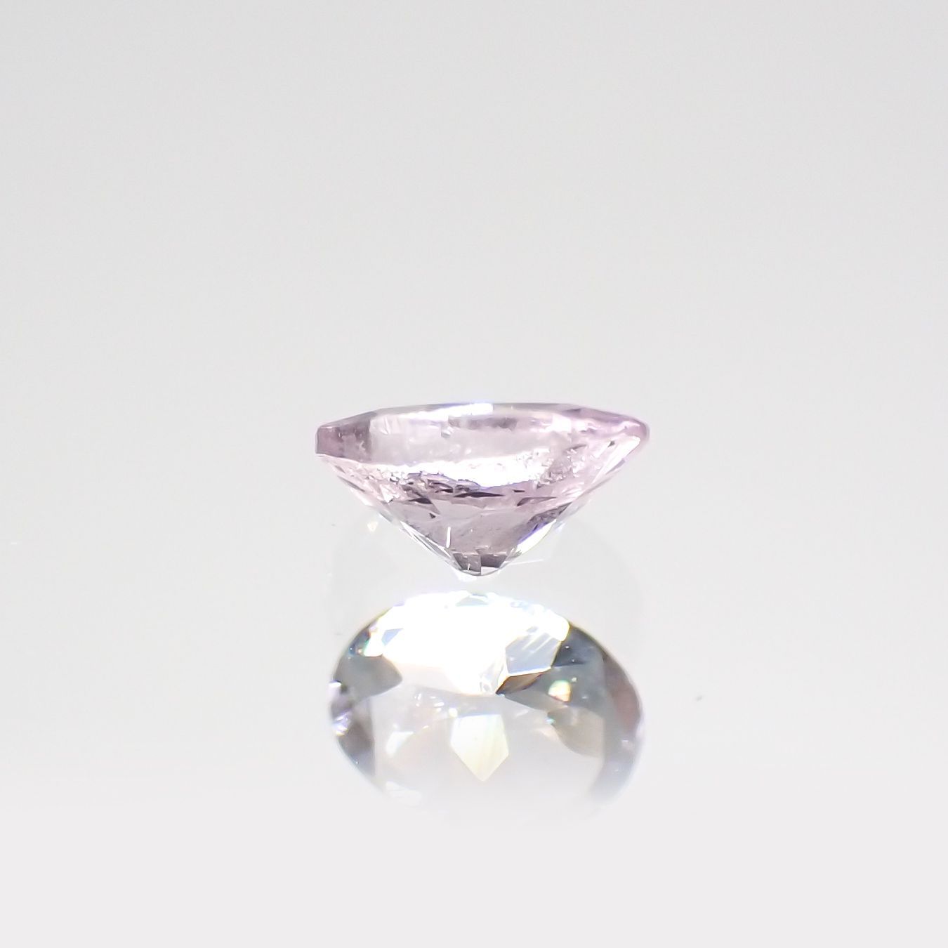 ピンクゾイサイト(宝石名ピンク・ゾイサイト)タンザニア産 0.16ct 識別済[220115052]4x2.9mm前後
