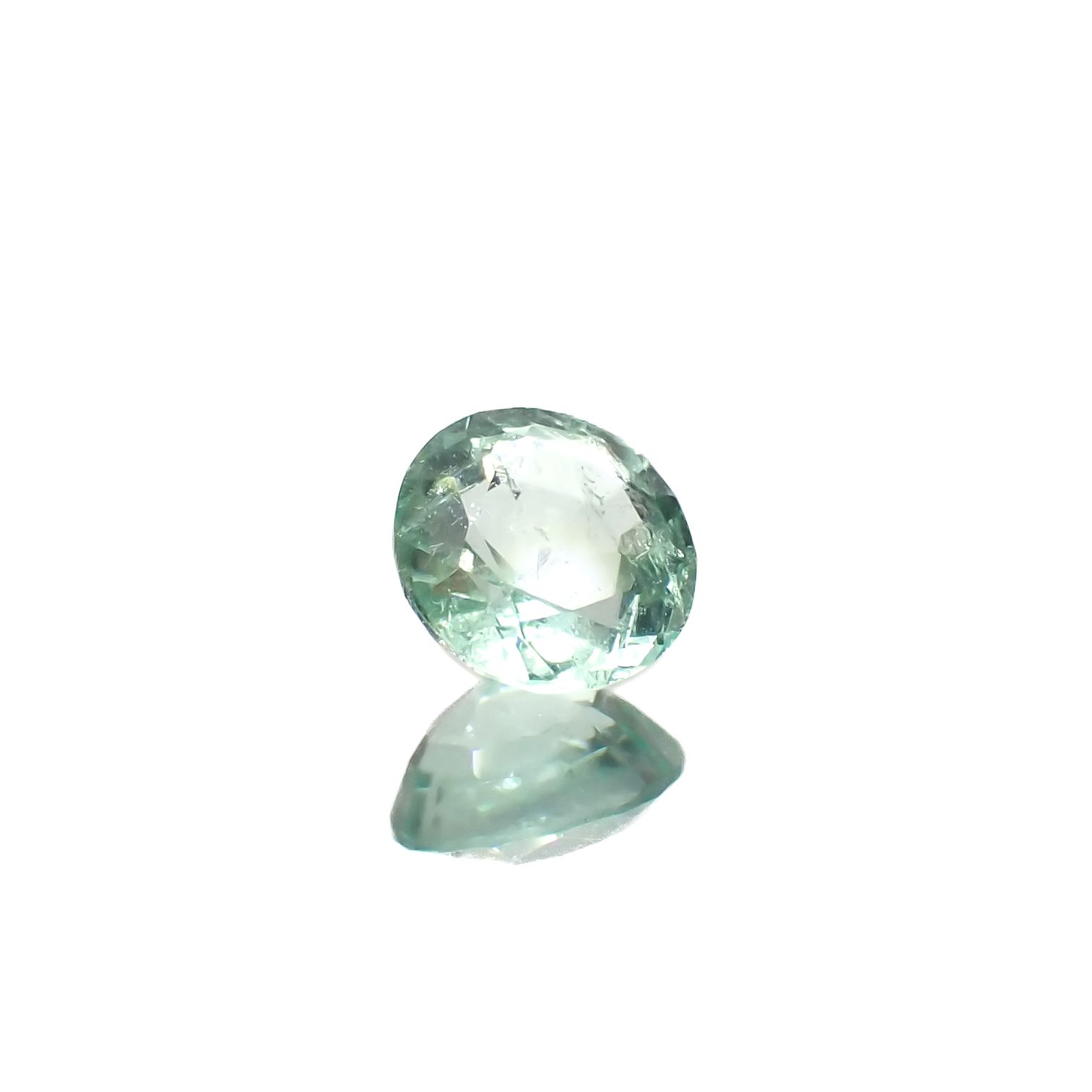 パステルカラーエメラルド コロンビア産 0.24ct[240225941]4x4mm前後
