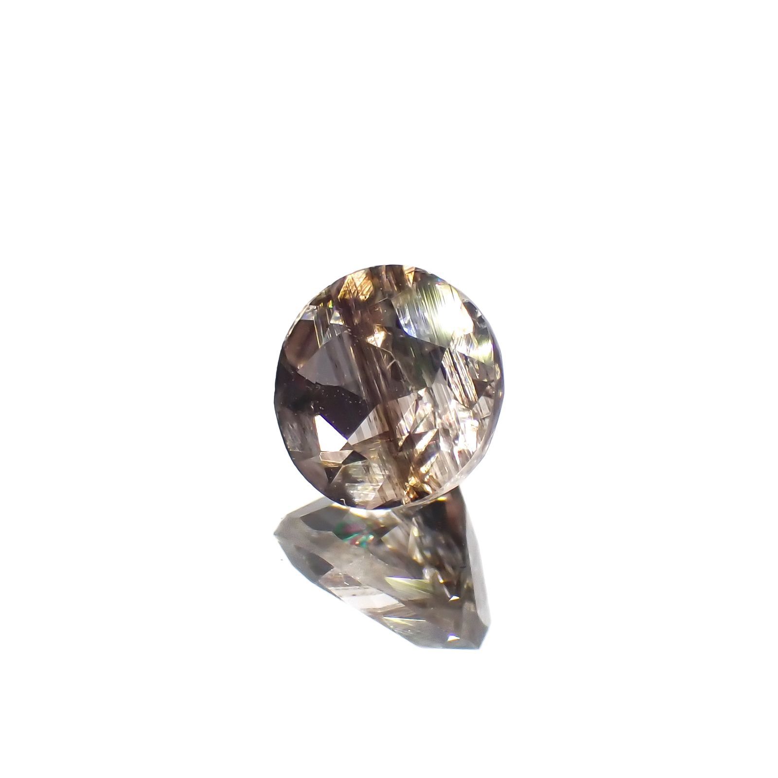 レインボースキャポライト ブラジル産 0.79ct[221119040]5.9x5.9mm前後