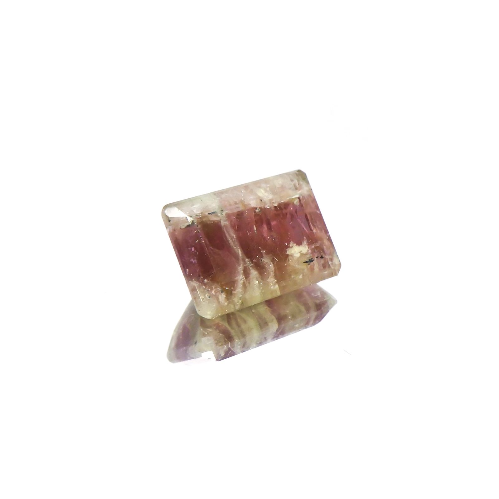 ゼブラトルマリン ブラジル産 2.28ct / 9.4x6.7mm前後 [220515930]