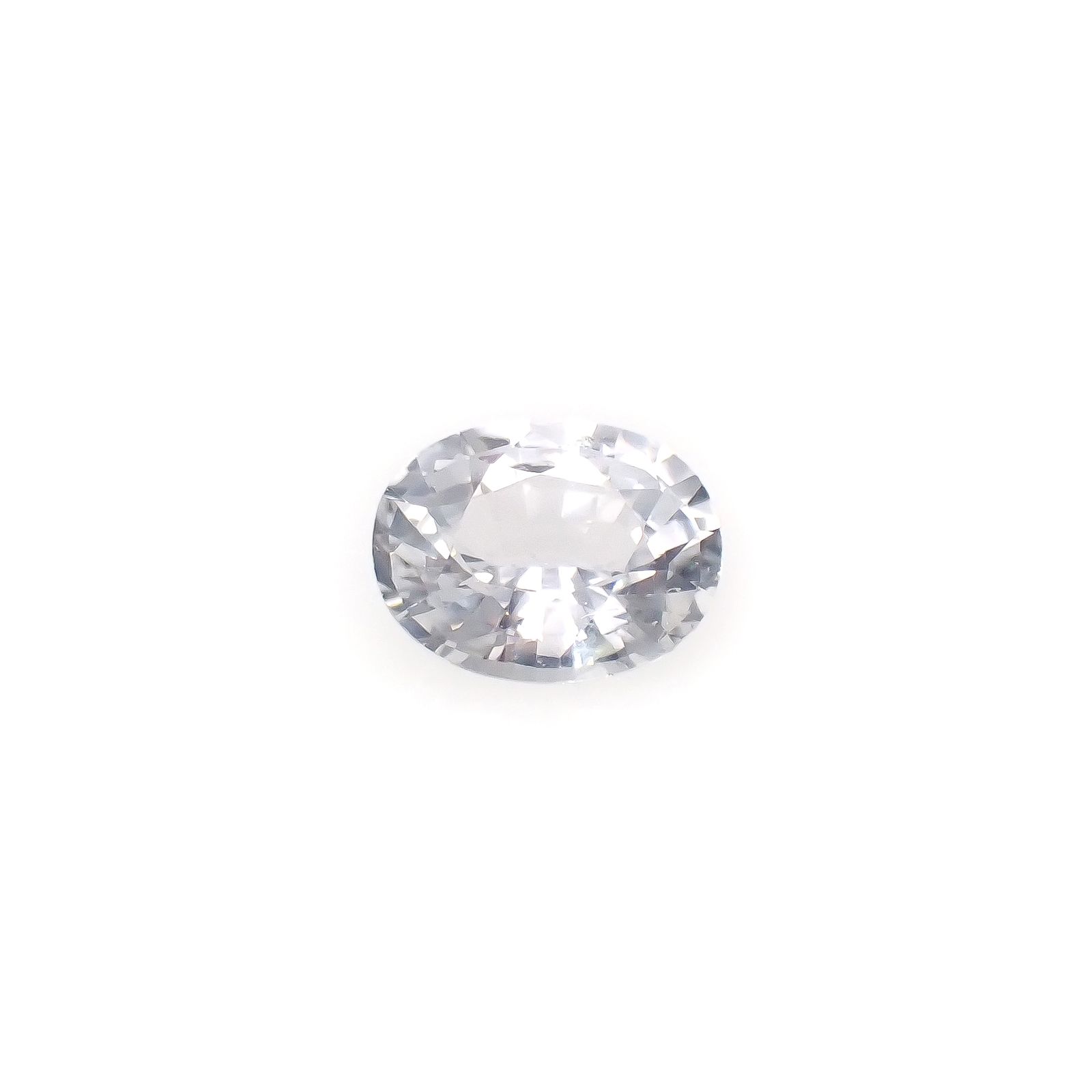 カラーレスサファイア スリランカ産 0.42ct[240527478]5.1x4mm前後