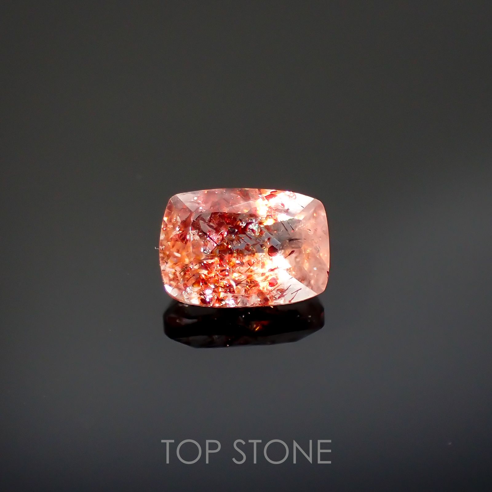 ファイヤークォーツ ナイジェリア産 1.01ct[220114767]7.3x5.1mm前後
