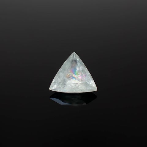 レインボーアクアマリン ブラジル産 3.36ct [250330146]11.1x11.9mm前後