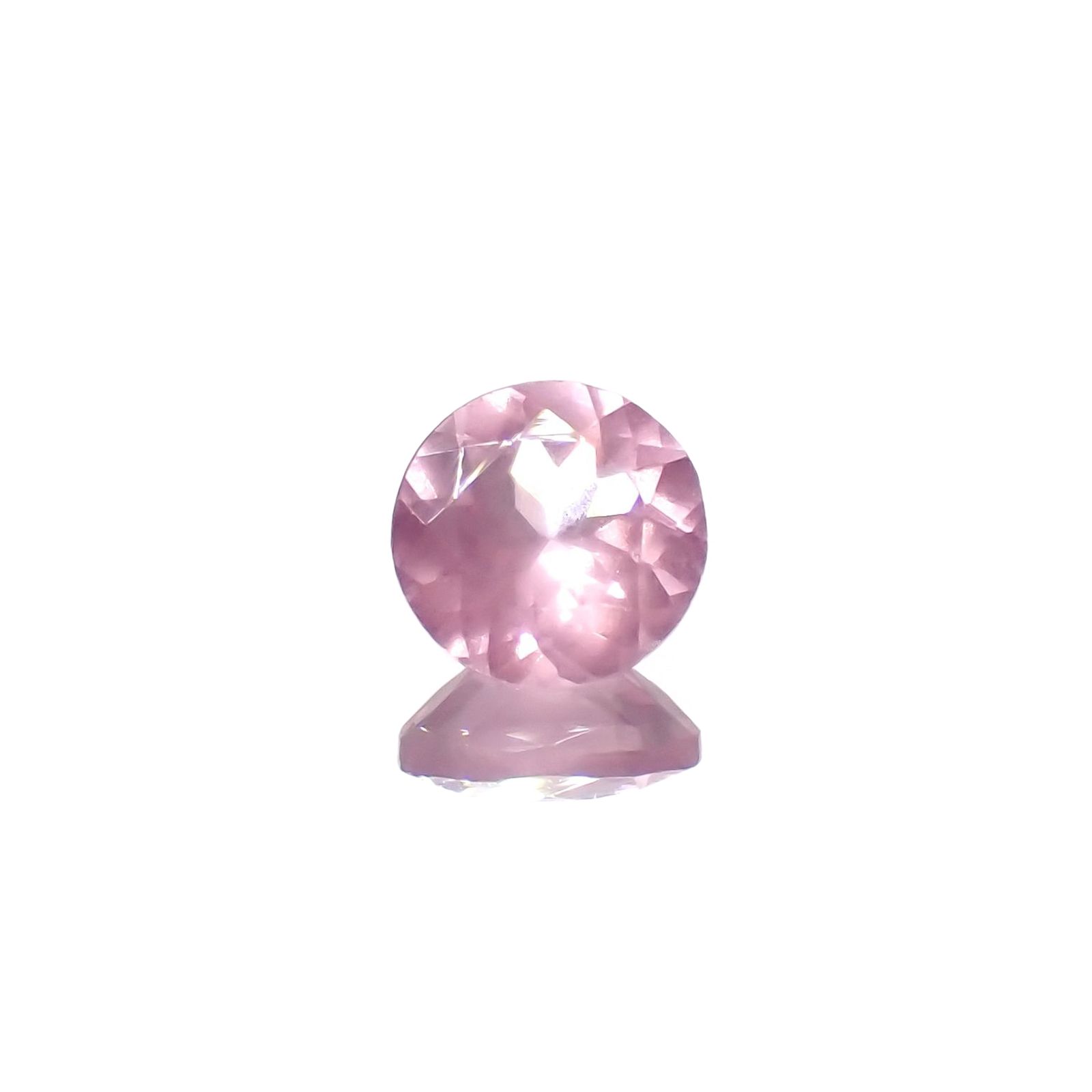 シルキーピンクスピネル タンザニア産 0.49ct / 5x5mm前後 [260524952]