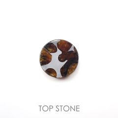 パラサイト隕石Sericho トリプレット 発見地：ケニア 4.29ct[220817526]12.2x12.2mm前後