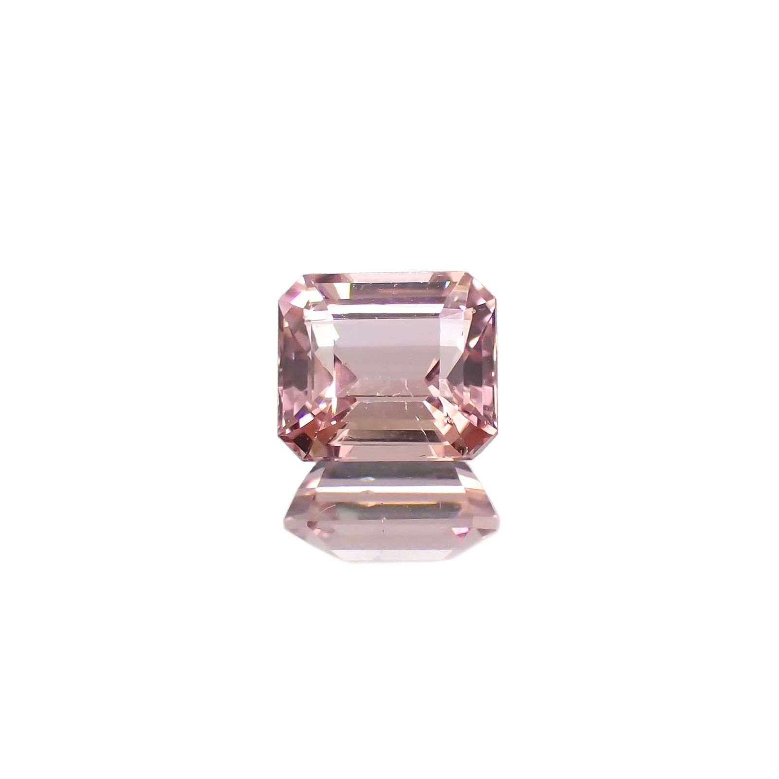 ピンクトルマリン(宝石名ピンク・トルマリン) ルワンダ産 1.507ct ソ付(彩珠)[25019971]6.8×6mm前後